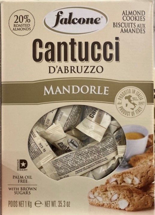 Cantucci almond biscuits